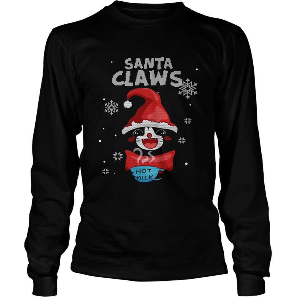 santa-claws-black-cat-ugly-christmas-shirt-7p7ex31l Santa Claws Black Cat Ugly Christmas Shirt