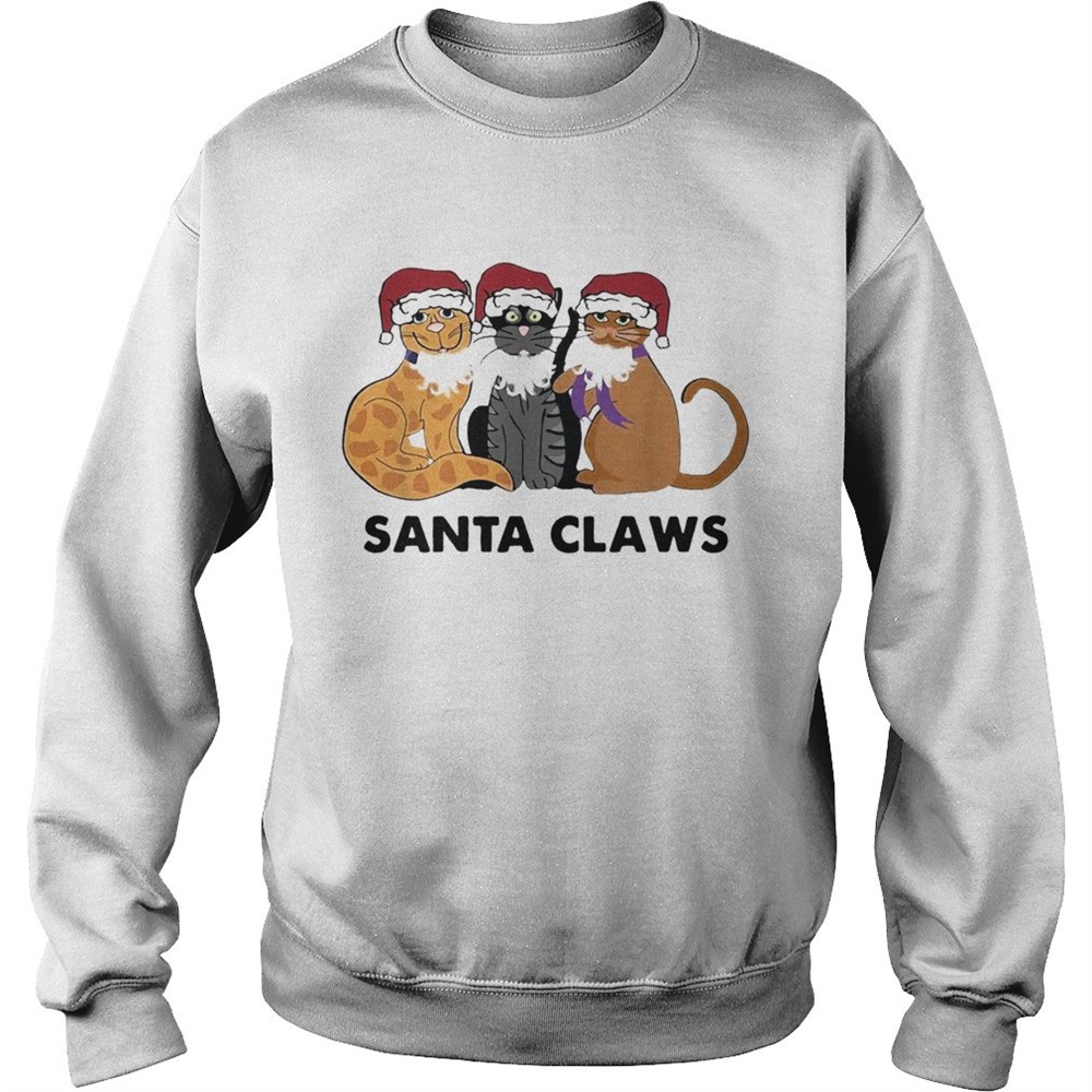 Santa Claws Cats Christmas uglyt shirt