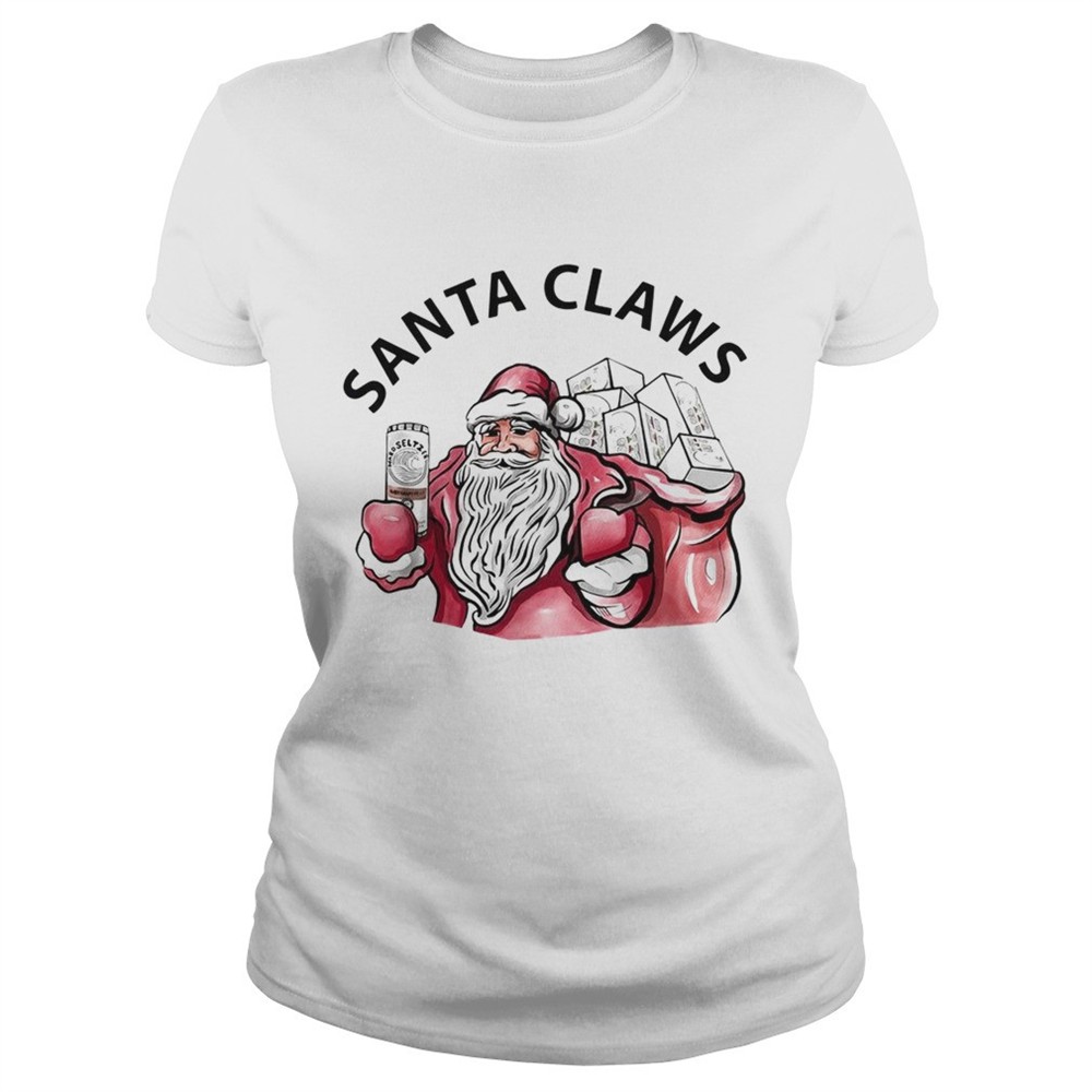 santa-claws-white-claw-christmas-drinking-shirt-fsv0k35e Santa Claws White Claw Christmas Drinking shirt