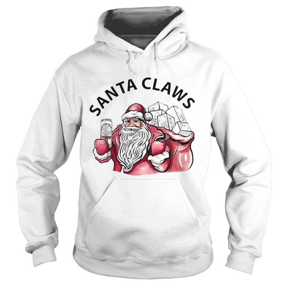 santa-claws-white-claw-christmas-drinking-shirt-fsv0k35e Santa Claws White Claw Christmas Drinking shirt
