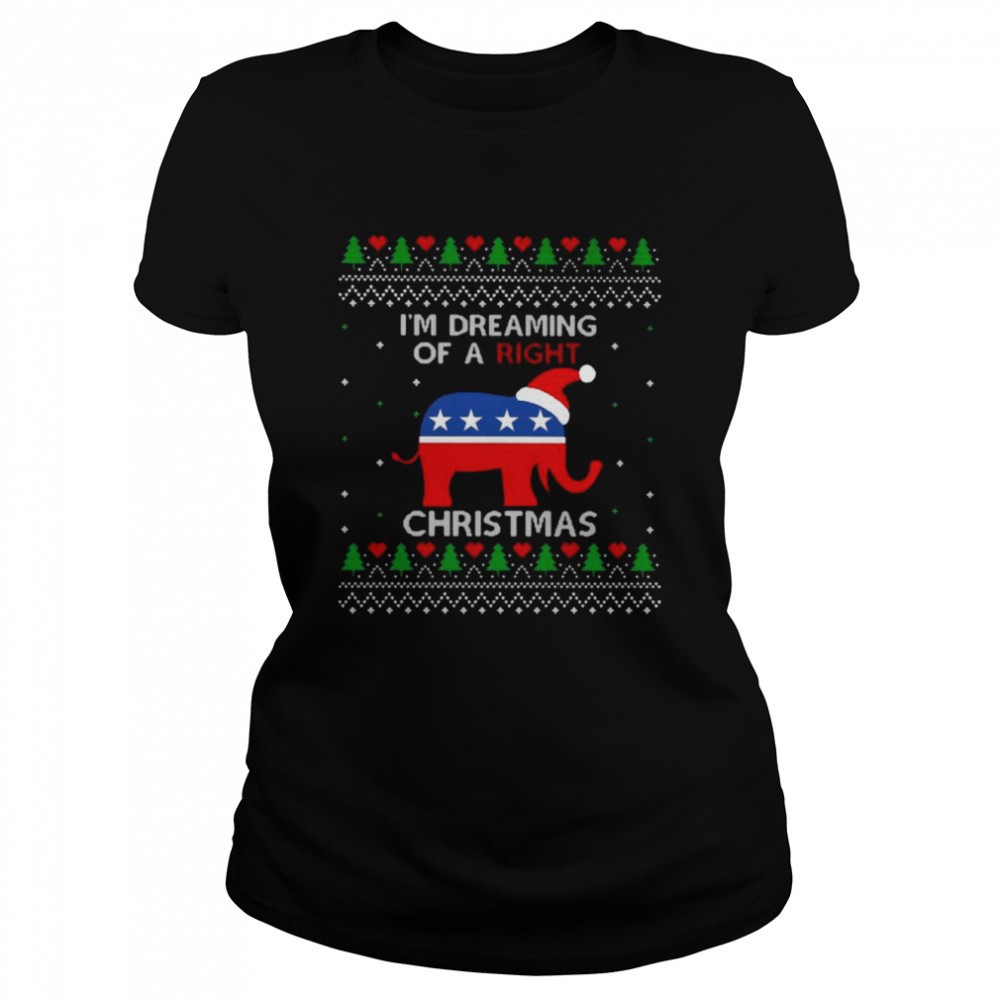 santa-democrat-im-dreaming-of-a-right-ugly-christmas-shirt-h173a6ot Santa Democrat Im dreaming of a right Ugly Christmas shirt