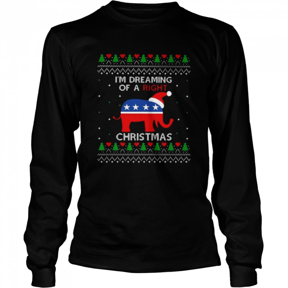 santa-democrat-im-dreaming-of-a-right-ugly-christmas-shirt-h173a6ot Santa Democrat Im dreaming of a right Ugly Christmas shirt