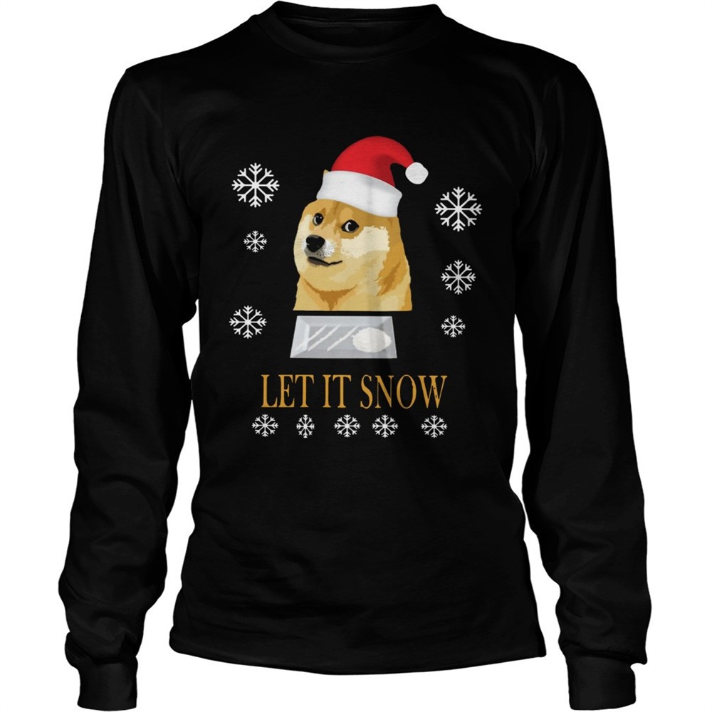 santa-doge-let-it-snow-christmas-shirt-oyvz5yjw Santa Doge Let It Snow Christmas shirt