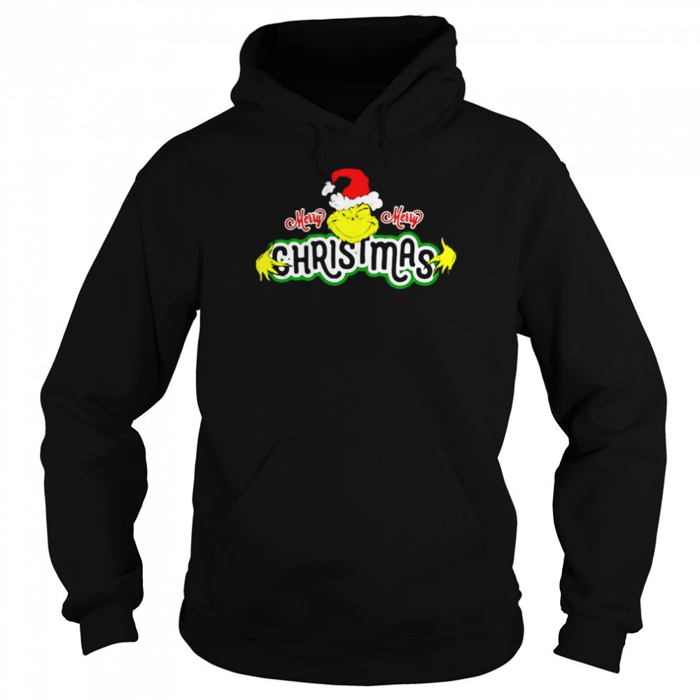 Santa Grinch Merry Christmas Sweater Shirt