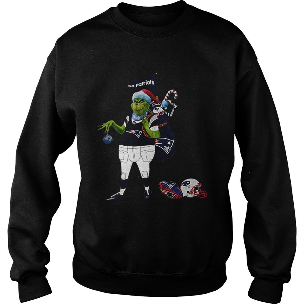 Santa Grinch New England Patriot Go Patriots shirt
