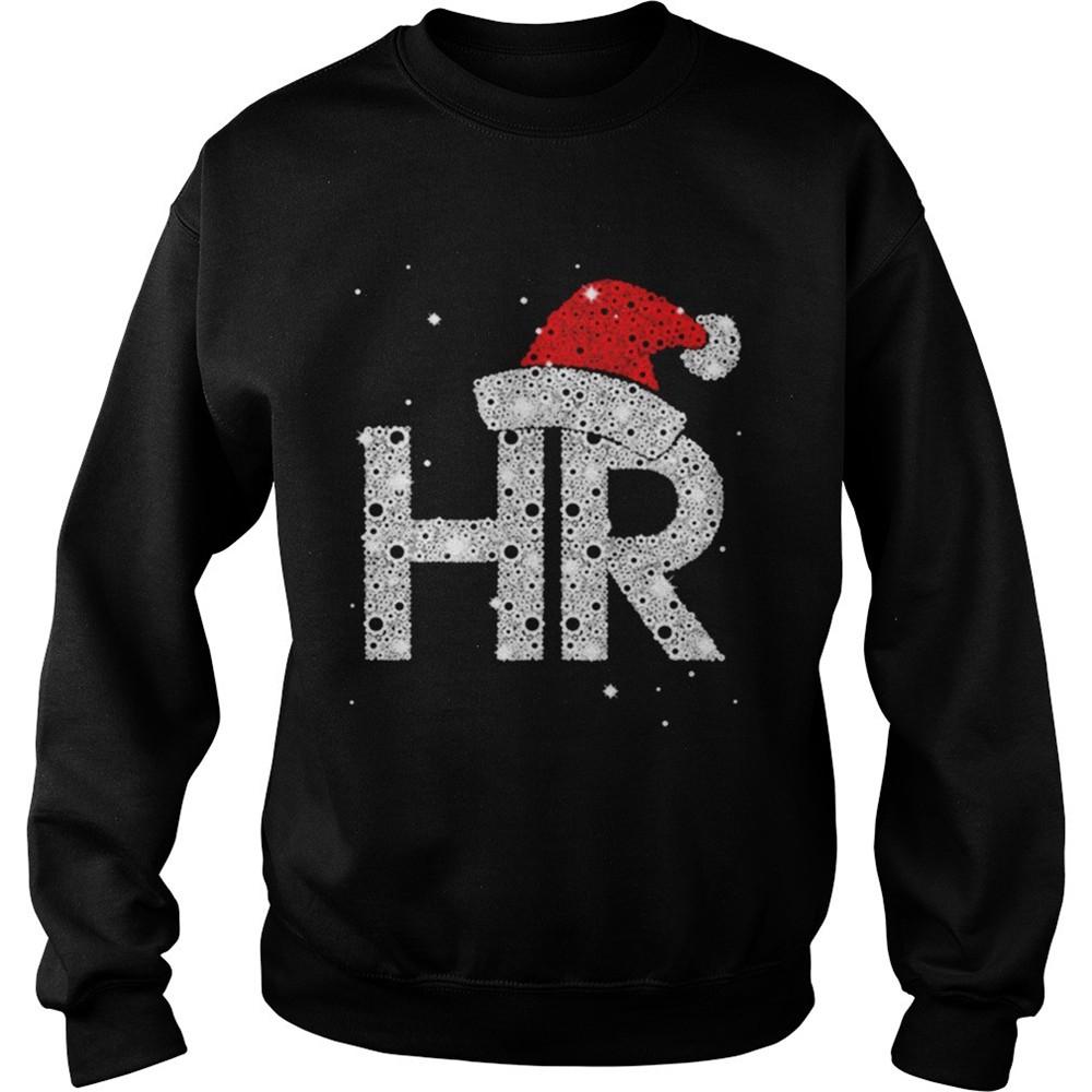 Santa HR Human Resources Diamond Christmas shirt