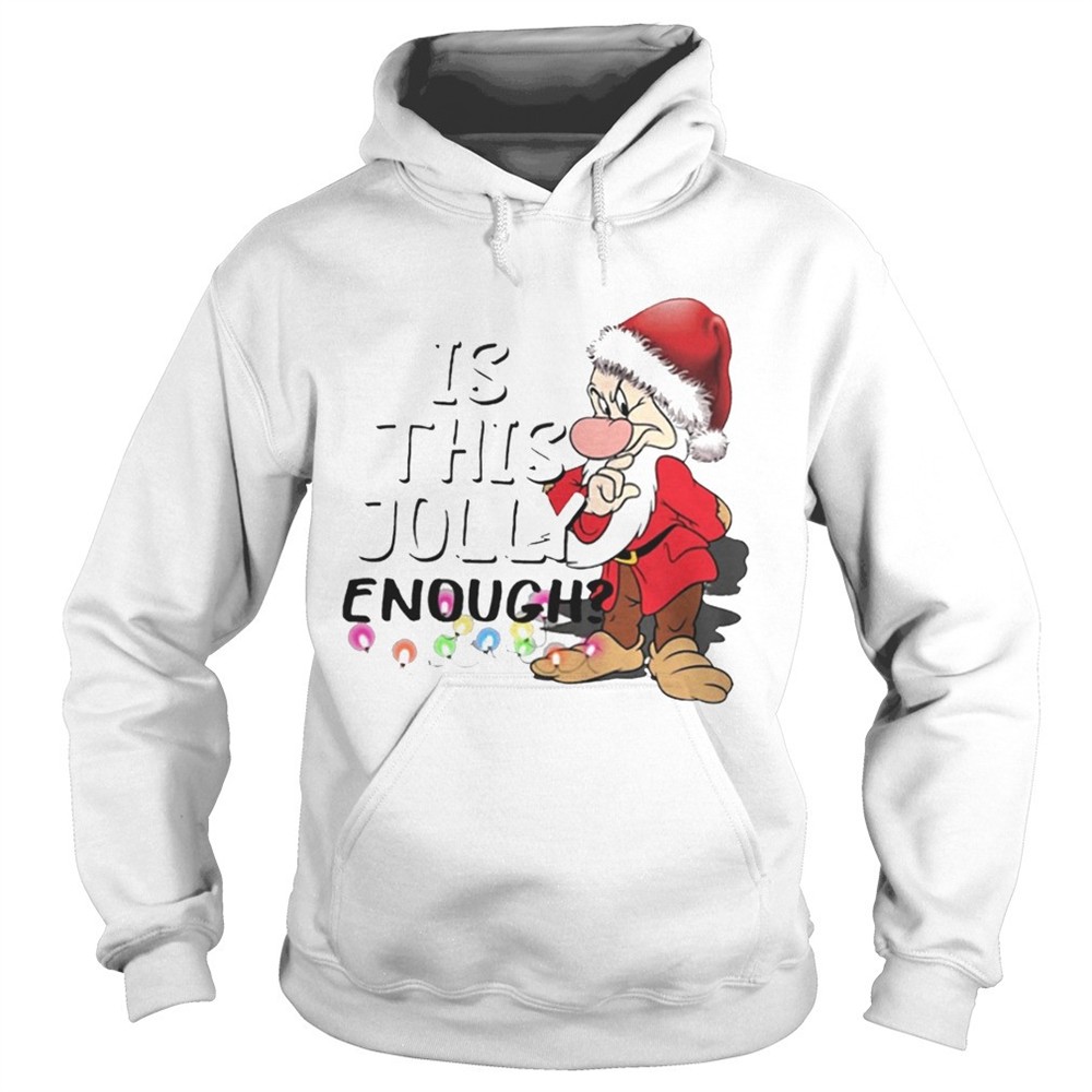 Santa Is this Jolly Enough Christmas shirt