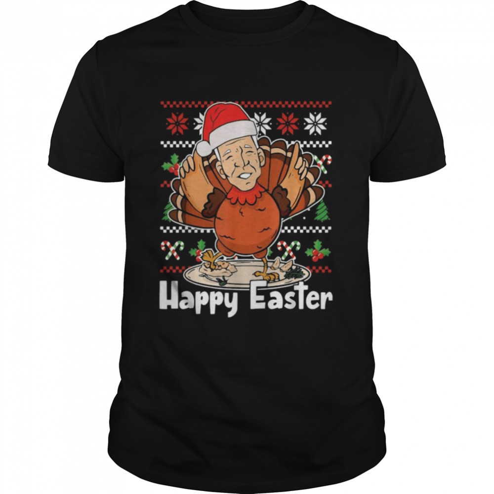 santa-joe-biden-turkey-happy-easter-ugly-christmas-shirt-tzdlzbaf Santa Joe Biden Turkey Happy Easter Ugly Christmas shirt