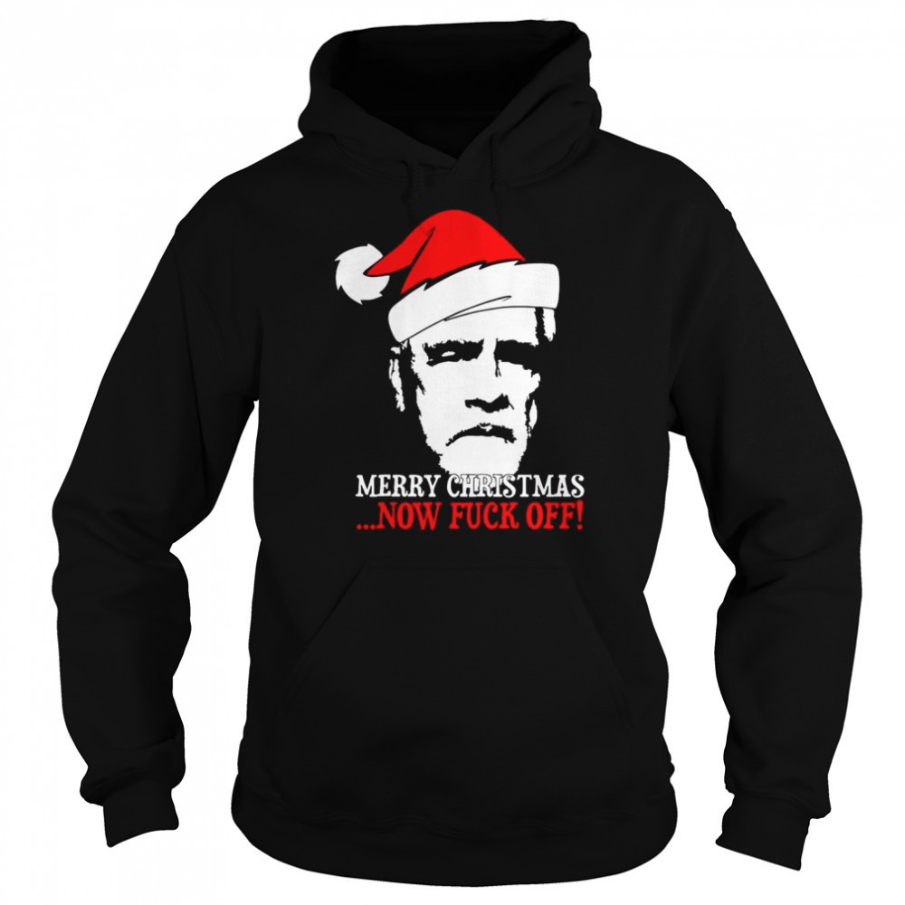 Santa Logan Roy Merry Christmas Now Fuck Off Shirt