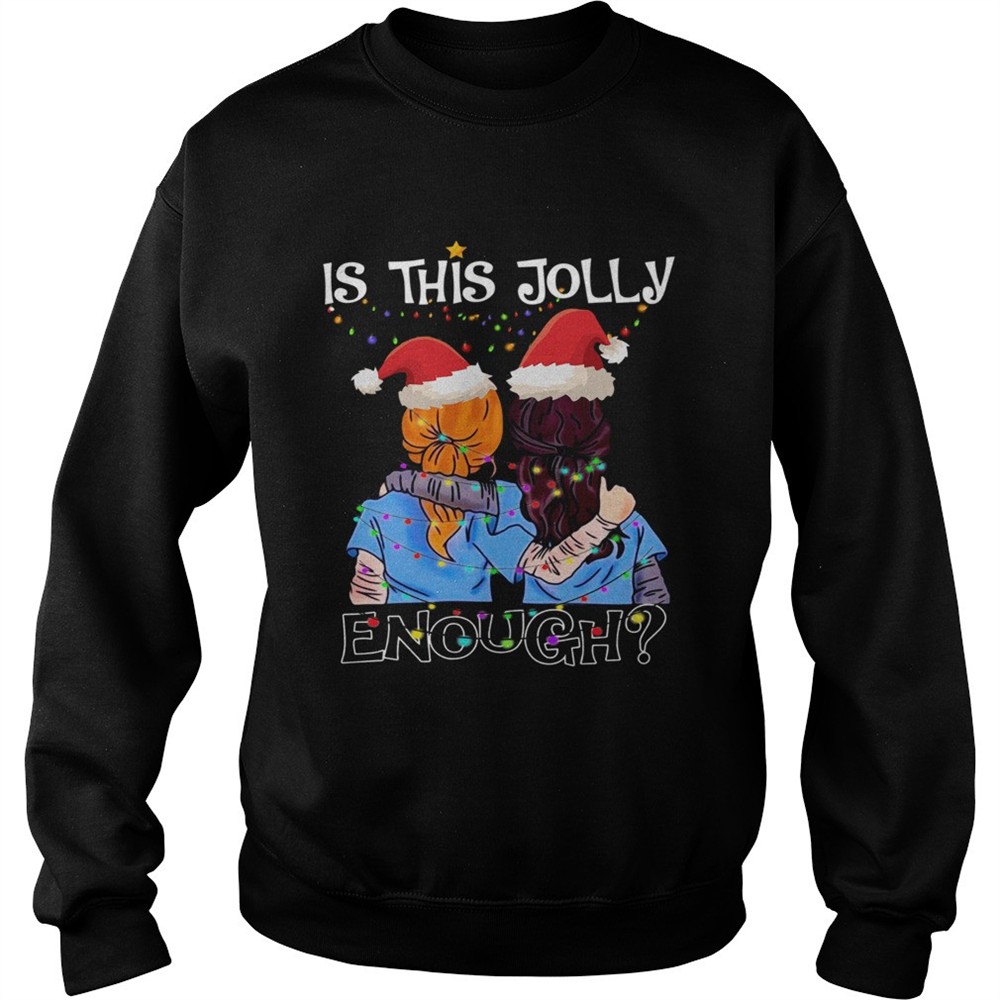 Santa Nurse is this jolly enough christmas shirt