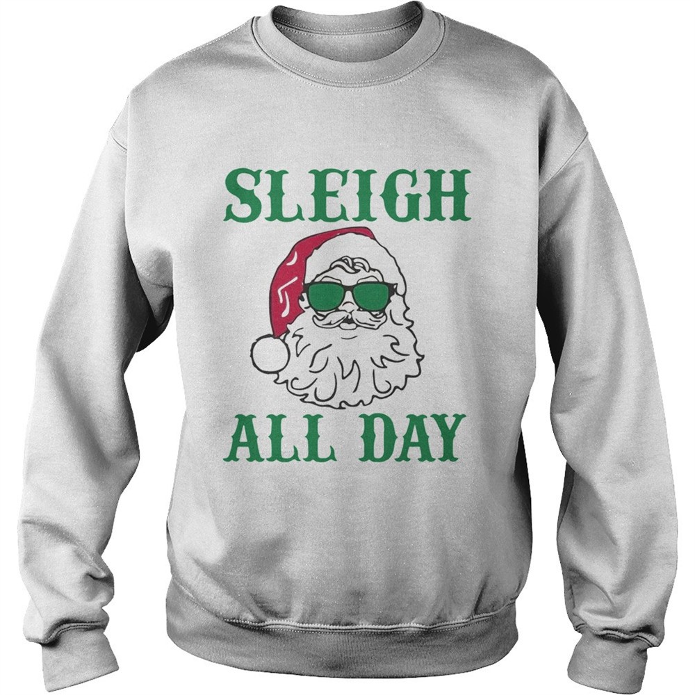 Santa Sleigh All Day Christmas shirt