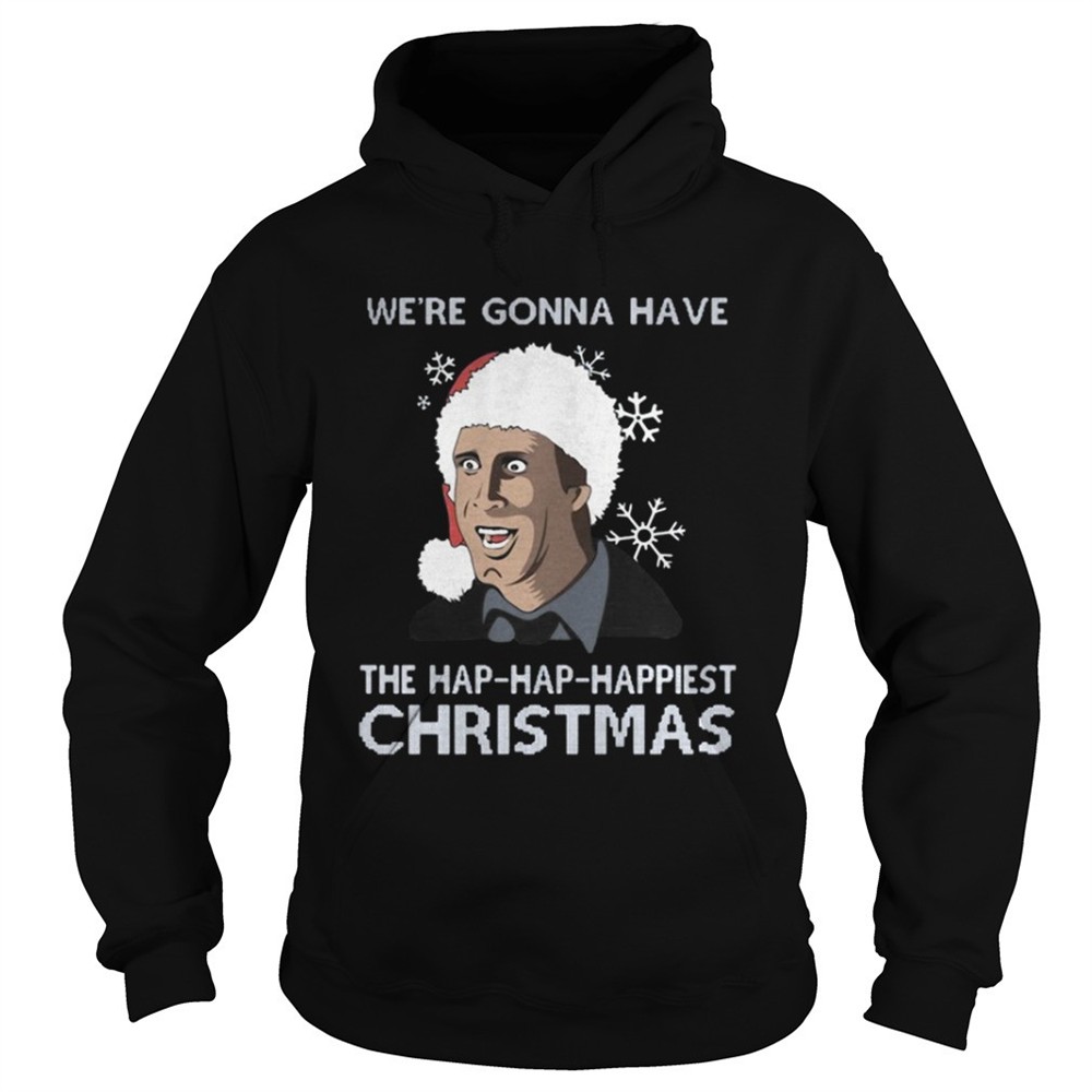 Santa Squeezes were gonna have the hap hap happiest Christmas shirt