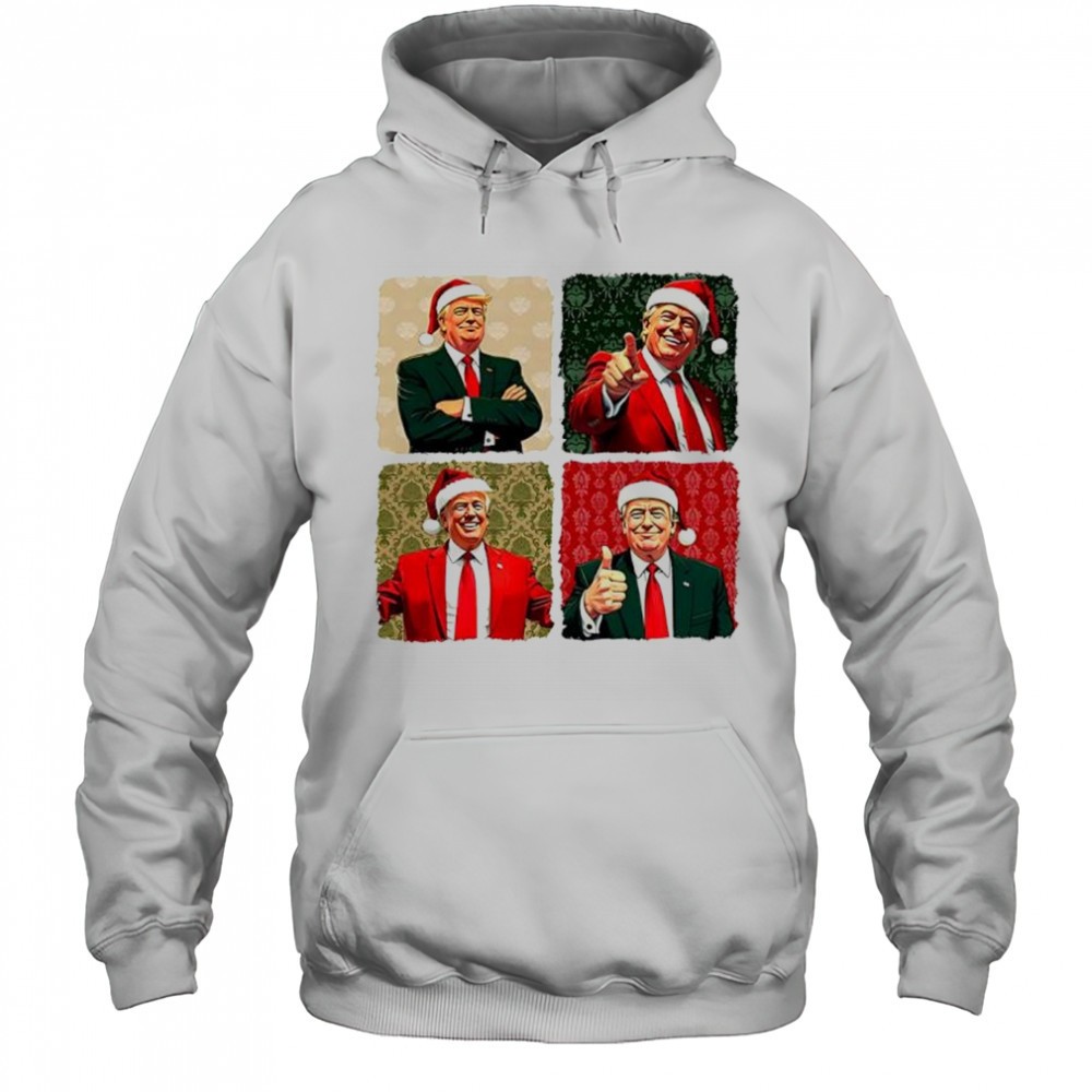 Santa Trump meme Christmas shirt