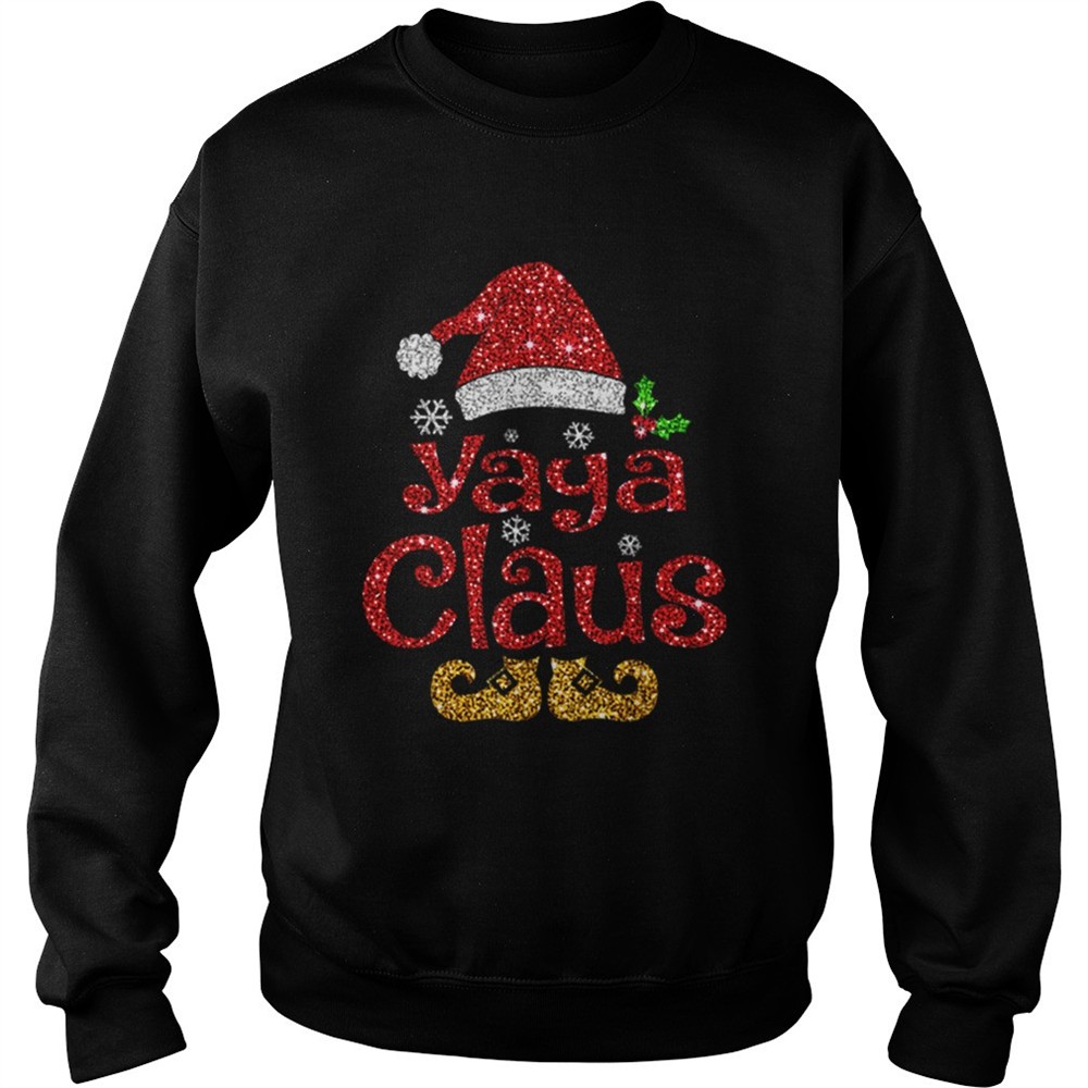 Santa Yaya claus Christmas family gifts shirt