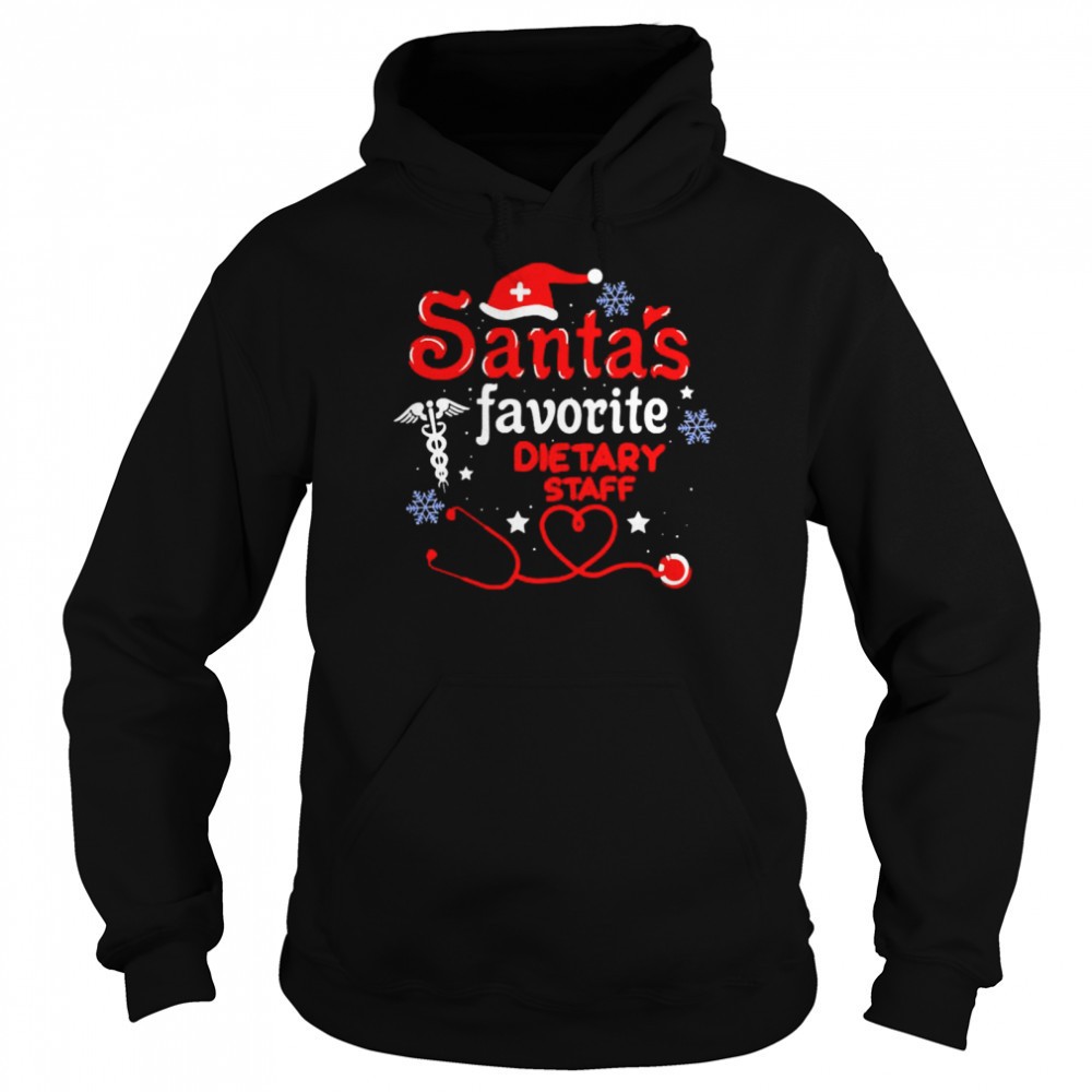 Santas Favorite Dietary Staff Nurse Christmas Sweater Shirt