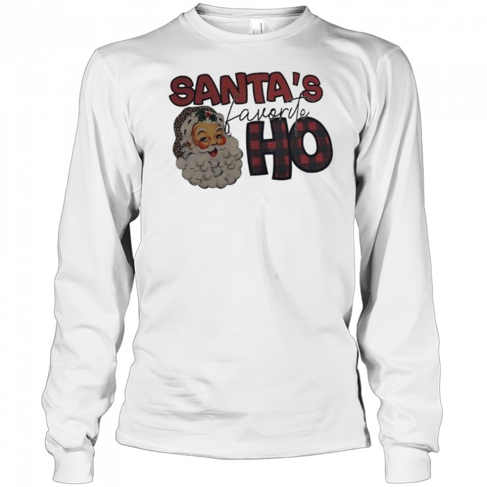 santas-favorite-h-o-christmas-shirt-8tohdzna Santas Favorite H O Christmas shirt
