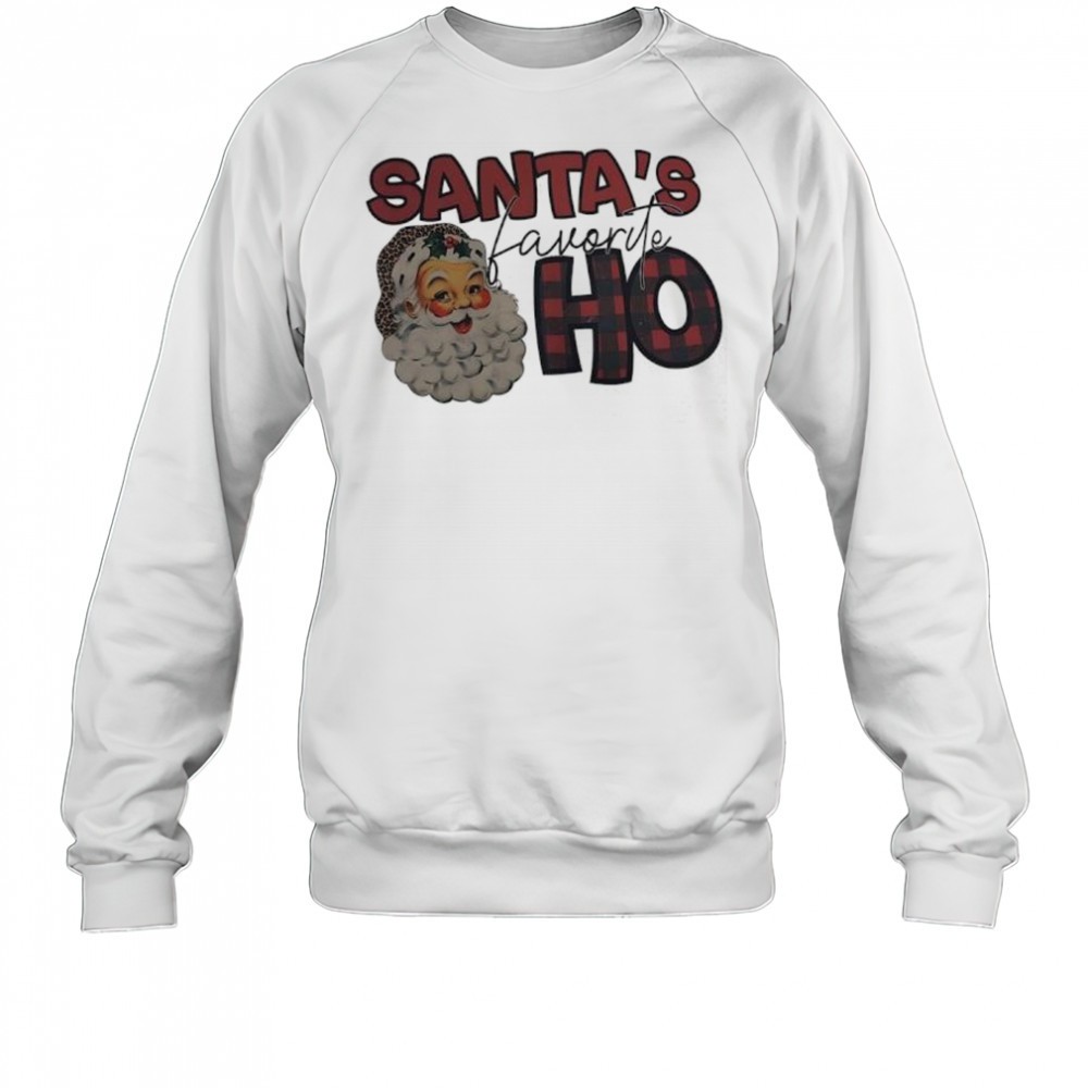 santas-favorite-h-o-christmas-shirt-8tohdzna Santas Favorite H O Christmas shirt