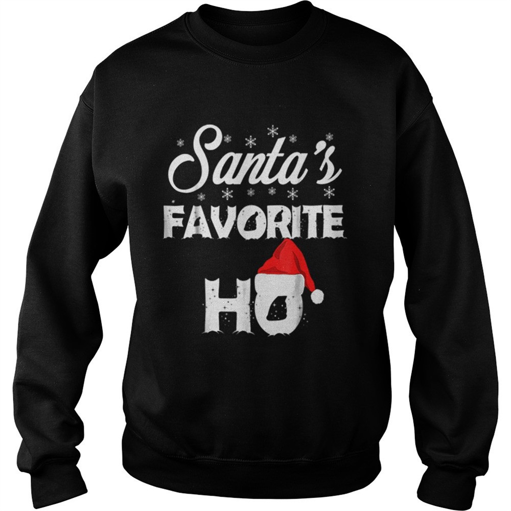 Santas Favorite Ho Funny Christmas Gift shirt