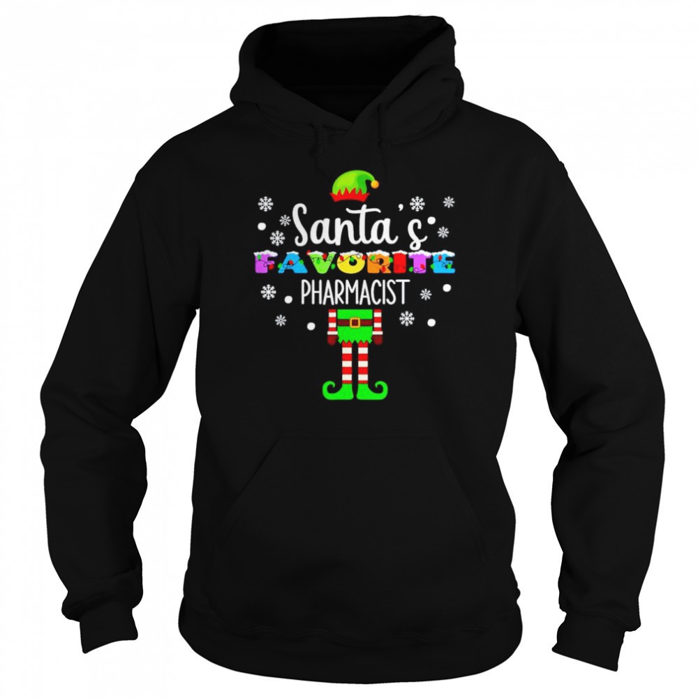 Santas favorite pharmacist Christmas shirt