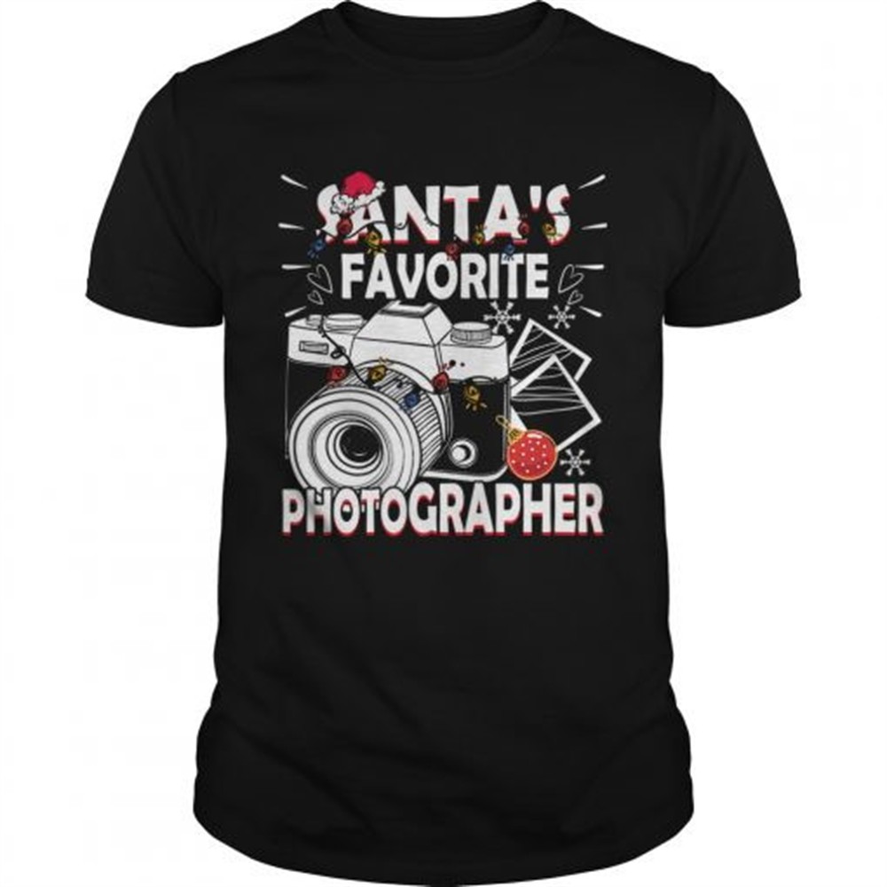 santas-favorite-photographer-christmas-gift-shirt-xidoi3ze Santas Favorite Photographer Christmas Gift shirt