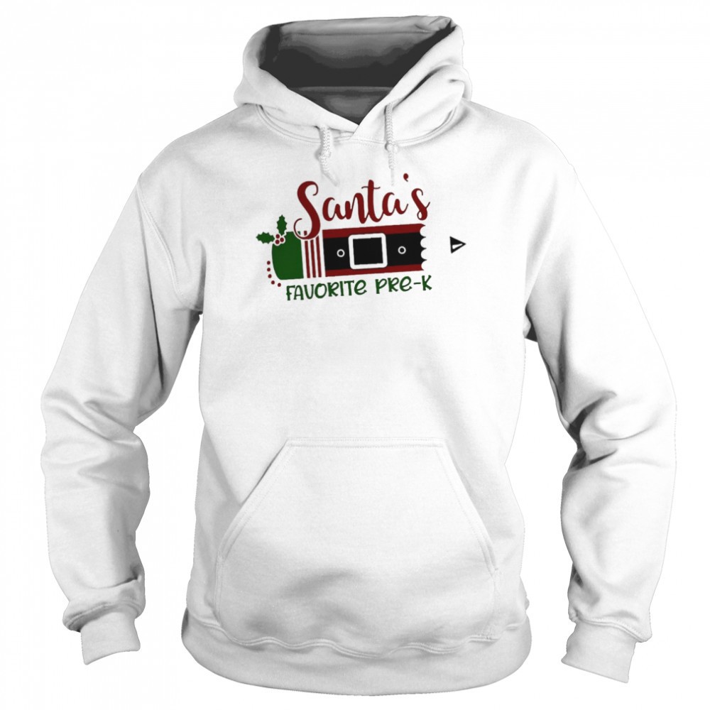 Santas Favorite Pre-K Christmas Sweater Shirt