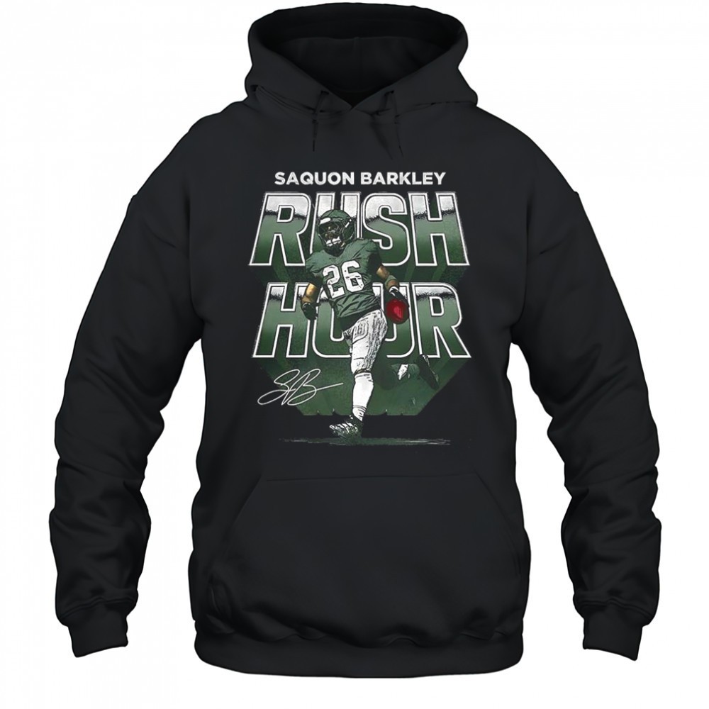 Saquon Barkley Philadelphia Eagles football rush hour signature shirt