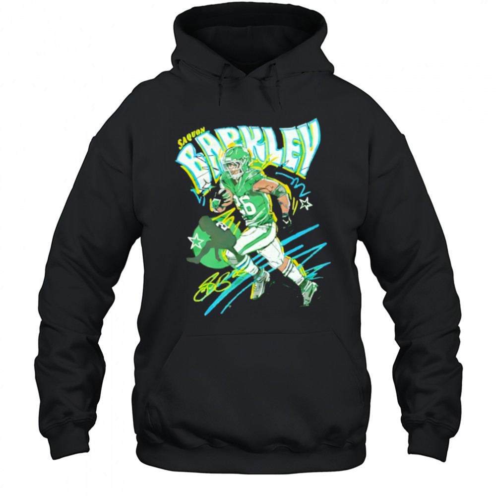 Saquon Barkley Philadelphia Eagles Signature Player vintage logo shirt