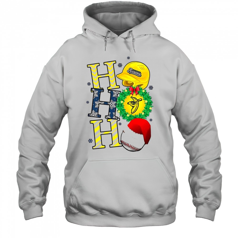Savannah Bananas baseball Ho Ho Ho Christmas shirt