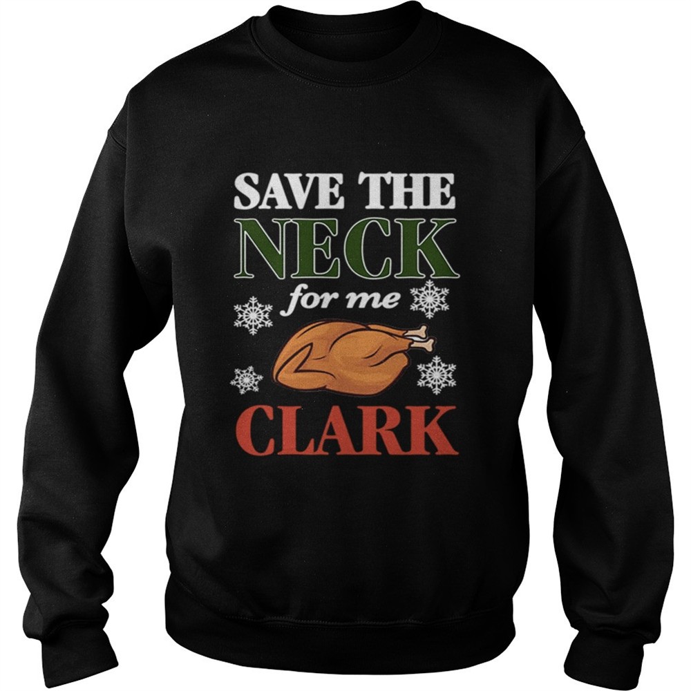 Save The Neck For Me Clark Christmas Vacation Cousin Eddie Apron shirt