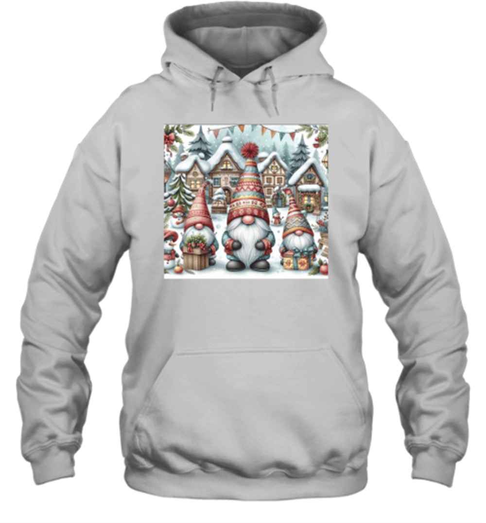 Scandi Nordic Christmas Gnome T-Shirt