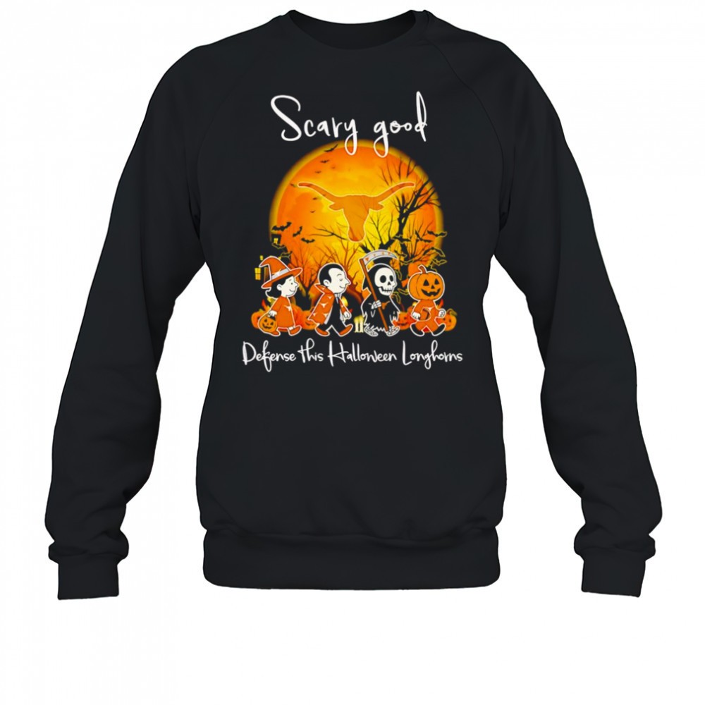 scary-good-defense-this-halloween-texas-longhorns-shirt-06vsznau Scary good defense this Halloween Texas Longhorns shirt
