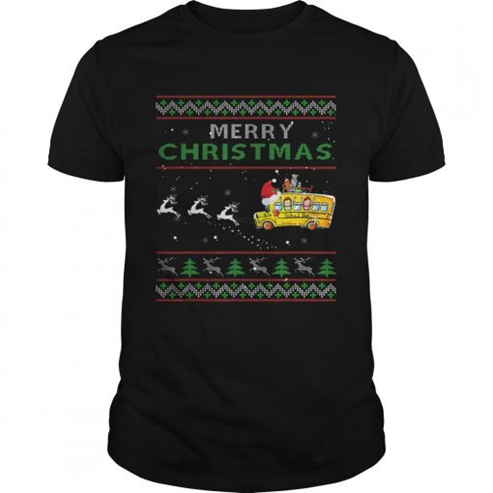 school-bus-driver-merry-christmas-ugly-shirt-dt6suovj School Bus Driver Merry Christmas Ugly shirt