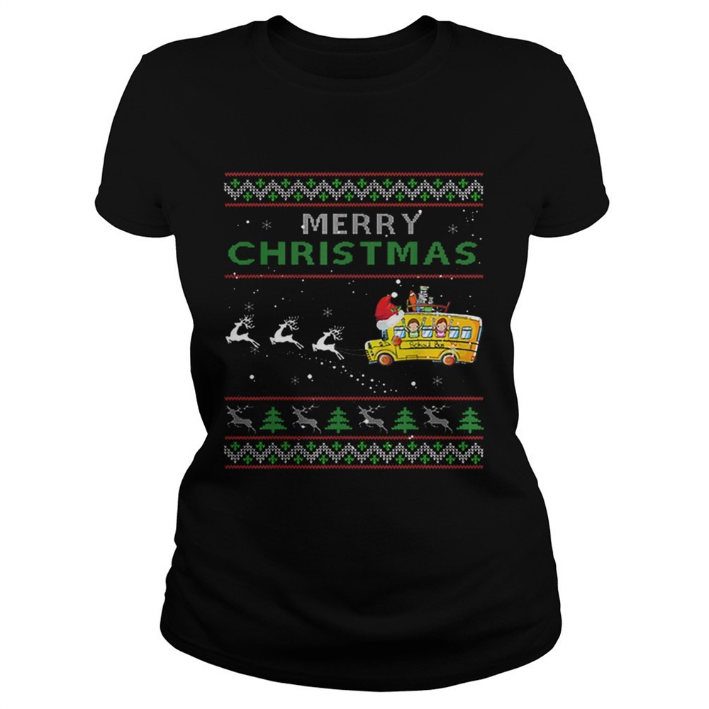 school-bus-driver-merry-christmas-ugly-shirt-dt6suovj School Bus Driver Merry Christmas Ugly shirt