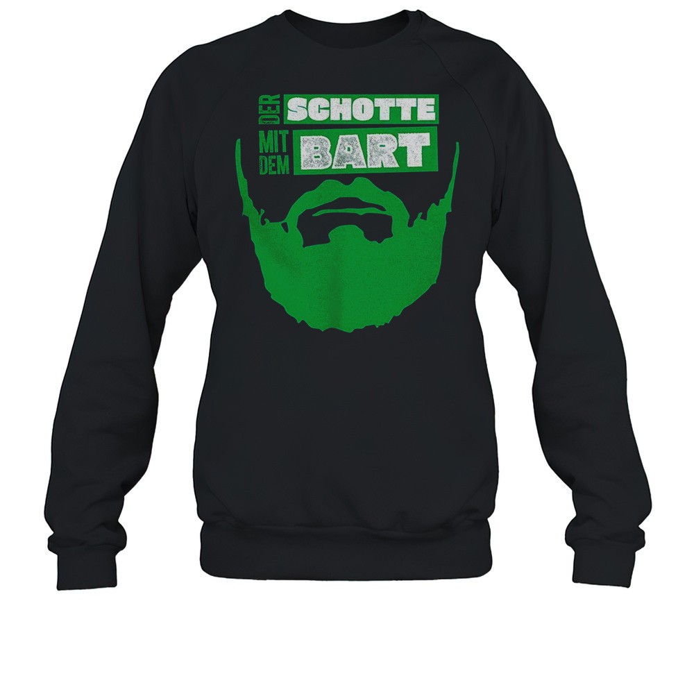 Schotte Bart Mit Dem Shirt