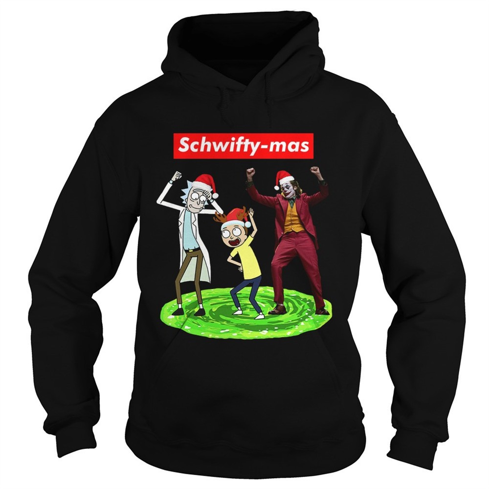schwifty-mas-rick-and-morty-and-joker-dancing-shirt-xpqvchcr Schwifty mas Rick and Morty and Joker dancing shirt
