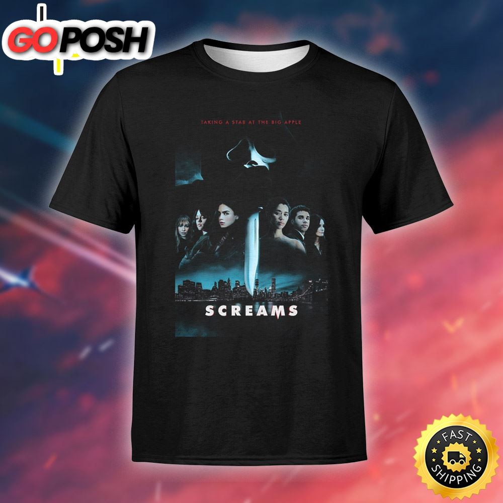 Scream VI 2025 Taking A Stab At The Big Apple T-shirt