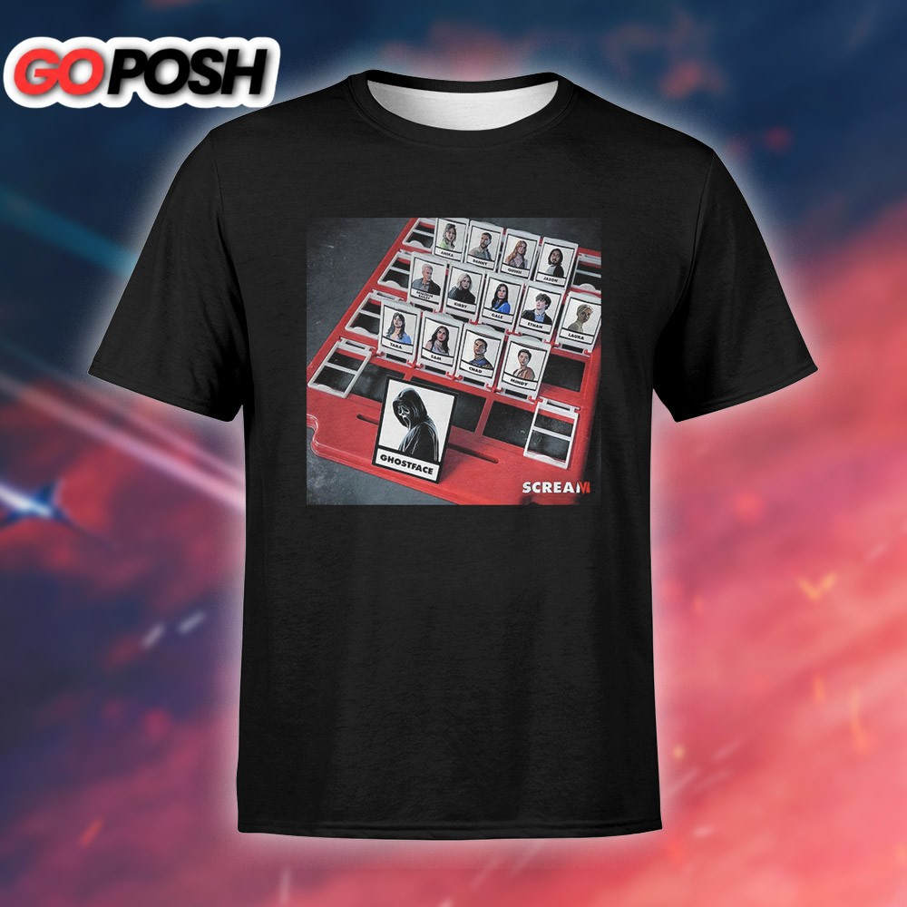 Scream VI Official Poster T-shirt
