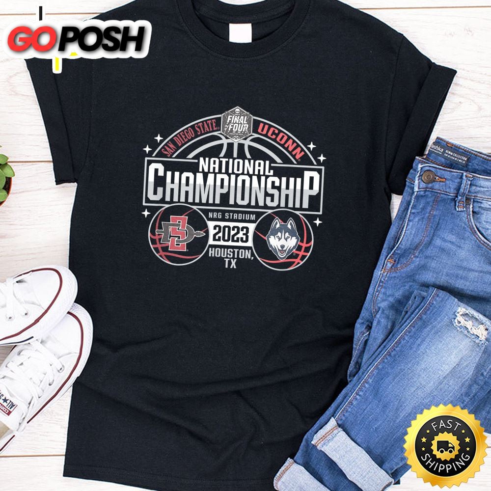SDSU vs Uconn National Championship 2025 Basketball T-Shirt