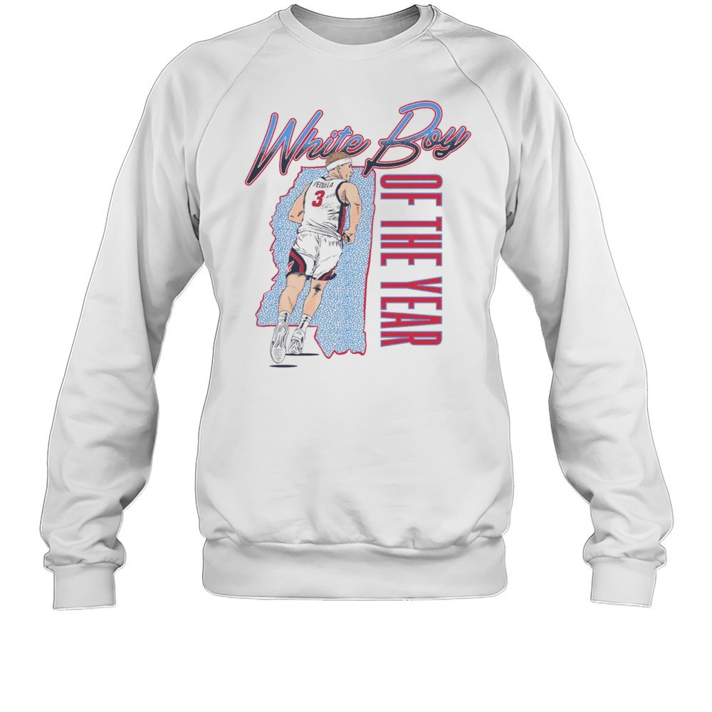 Sean Pedulla White Boy Of The Year Ole Miss Rebels Basketball Southeastern Conference 2025 Painting T-shirt