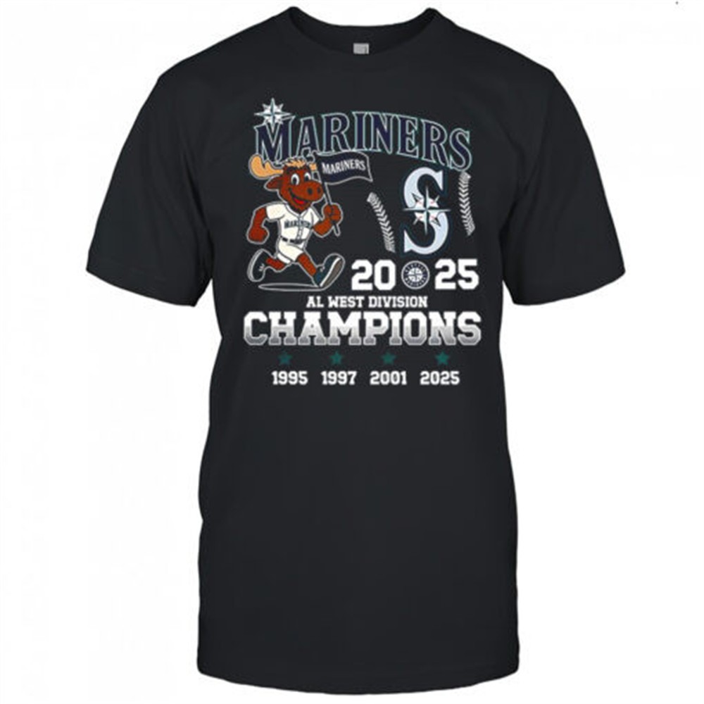 seattle-mariners-al-west-division-champions-2025-mascot-shirt-ayd8gox7 Seattle Mariners AL West Division Champions 2025 mascot shirt