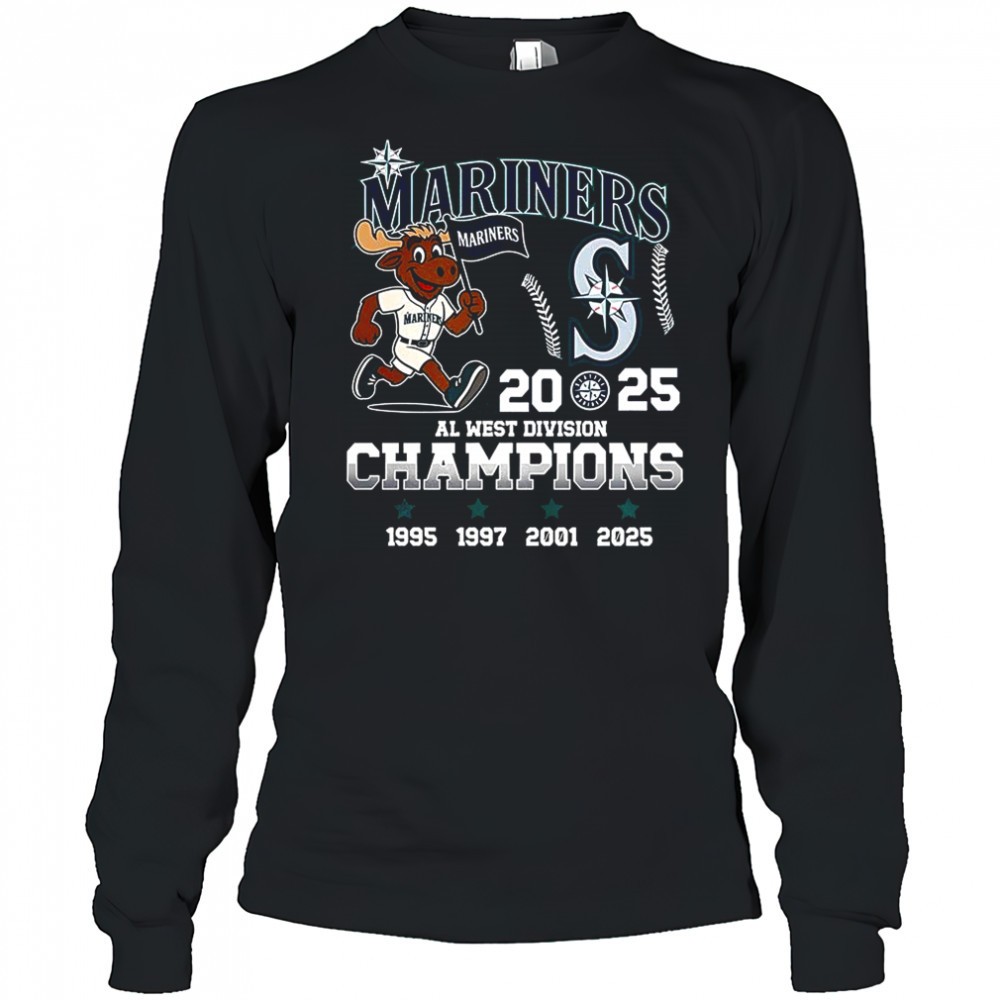 seattle-mariners-al-west-division-champions-2025-mascot-shirt-ayd8gox7 Seattle Mariners AL West Division Champions 2025 mascot shirt
