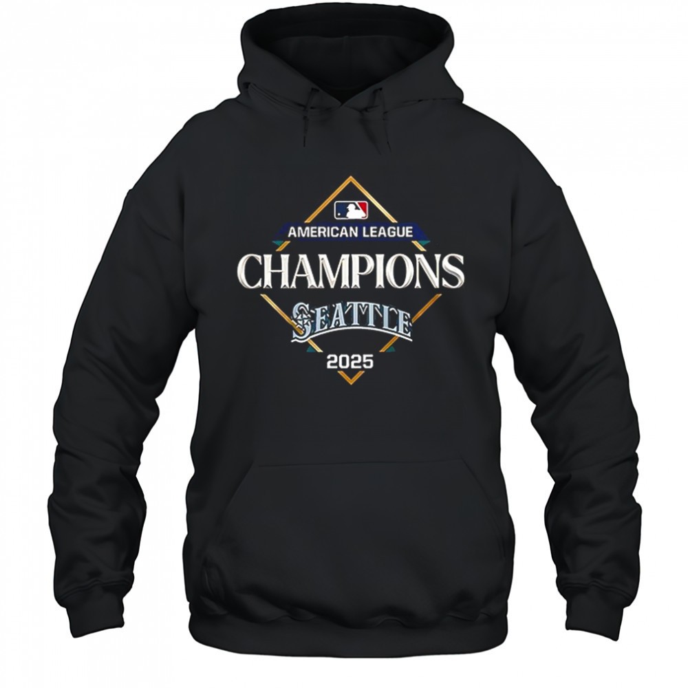 Seattle Mariners American League champions 2025 logo shirt