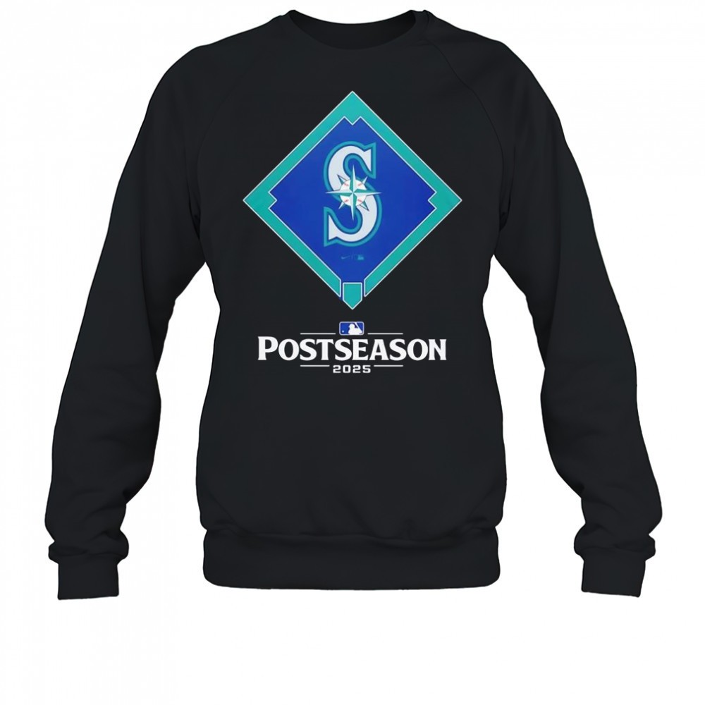 seattle-mariners-baseball-2025-mlb-postseason-logo-shirt-bwj98s2v Seattle Mariners Baseball 2025 MLB Postseason logo shirt