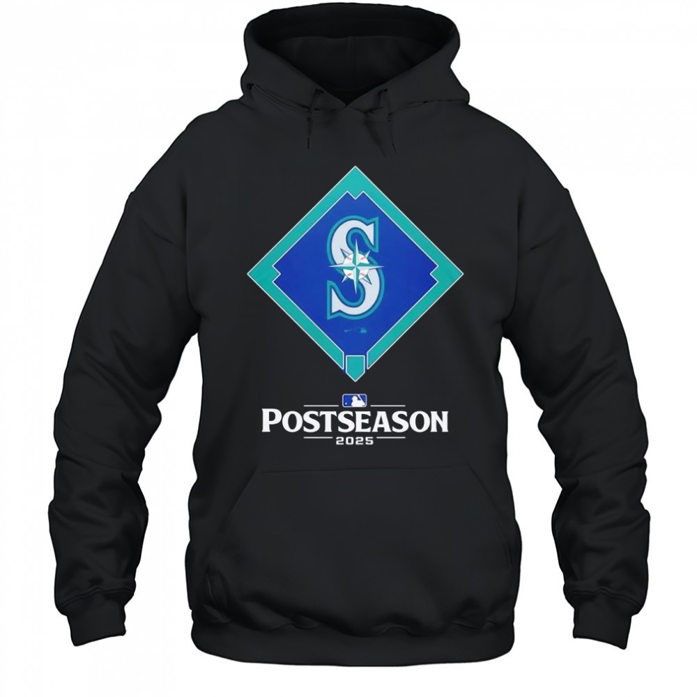 Seattle Mariners Baseball 2025 MLB Postseason logo shirt