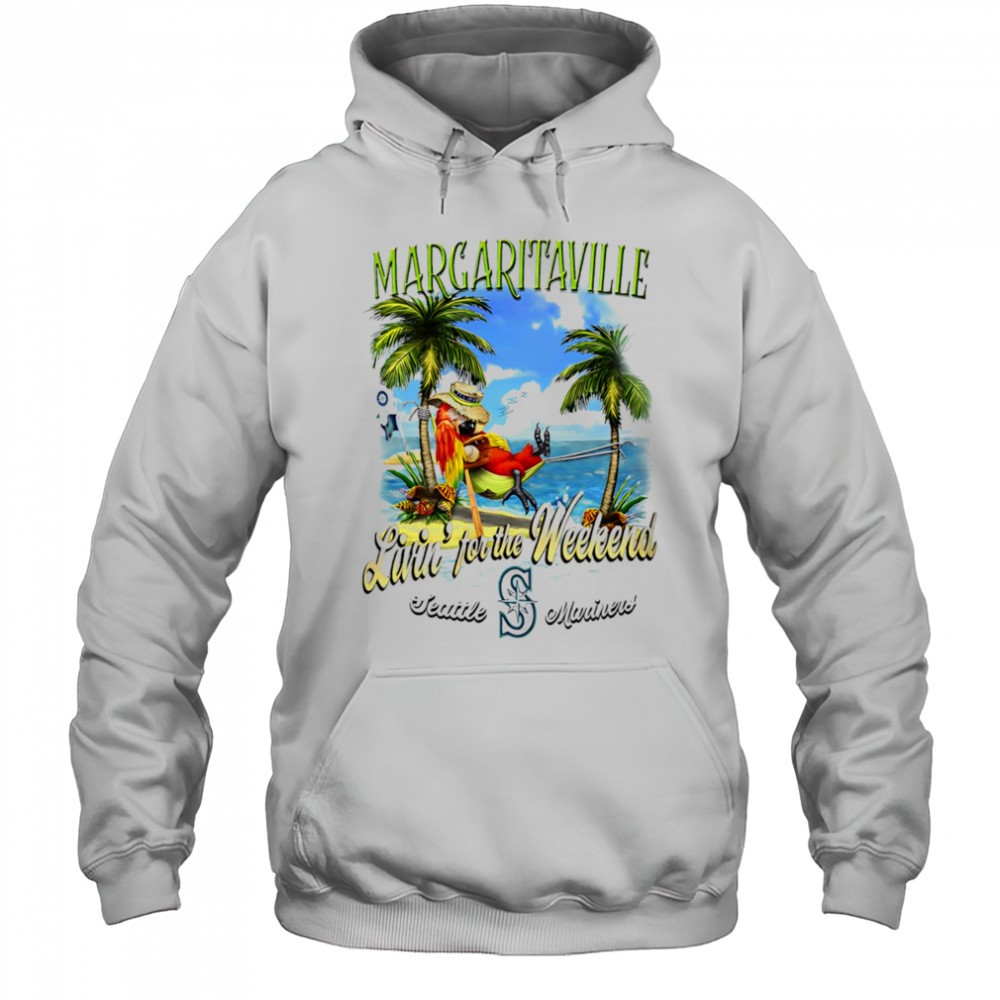Seattle Mariners Margaritaville livin for the weekend shirt