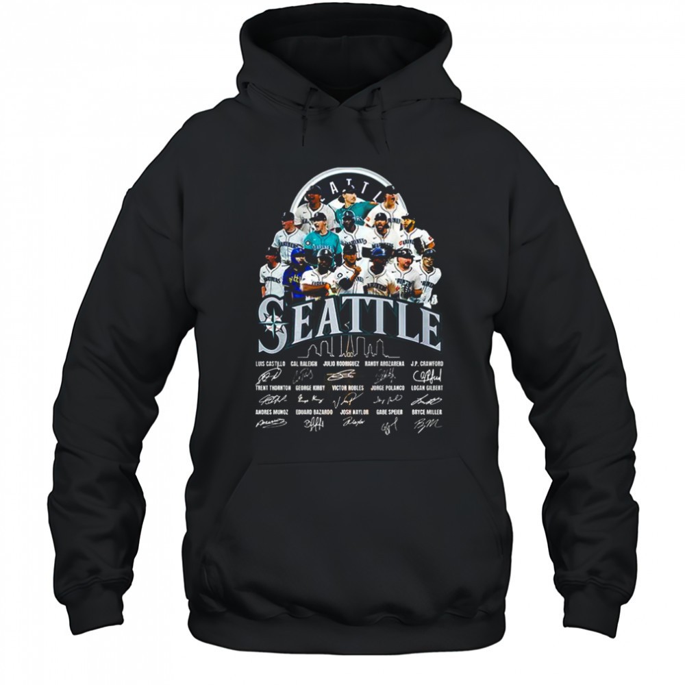 Seattle Mariners MLB AL West Division teams Champions signature 2025 shirt