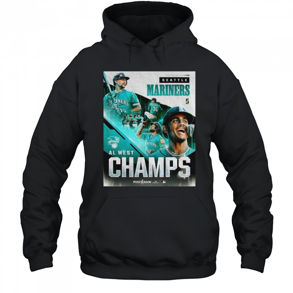 Seattle Mariners MLB Baseball Players AL West Champs Postseason 2025 poster shirt