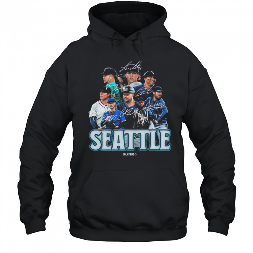 Seattle Mariners MLB Players Series Signatures Shirt