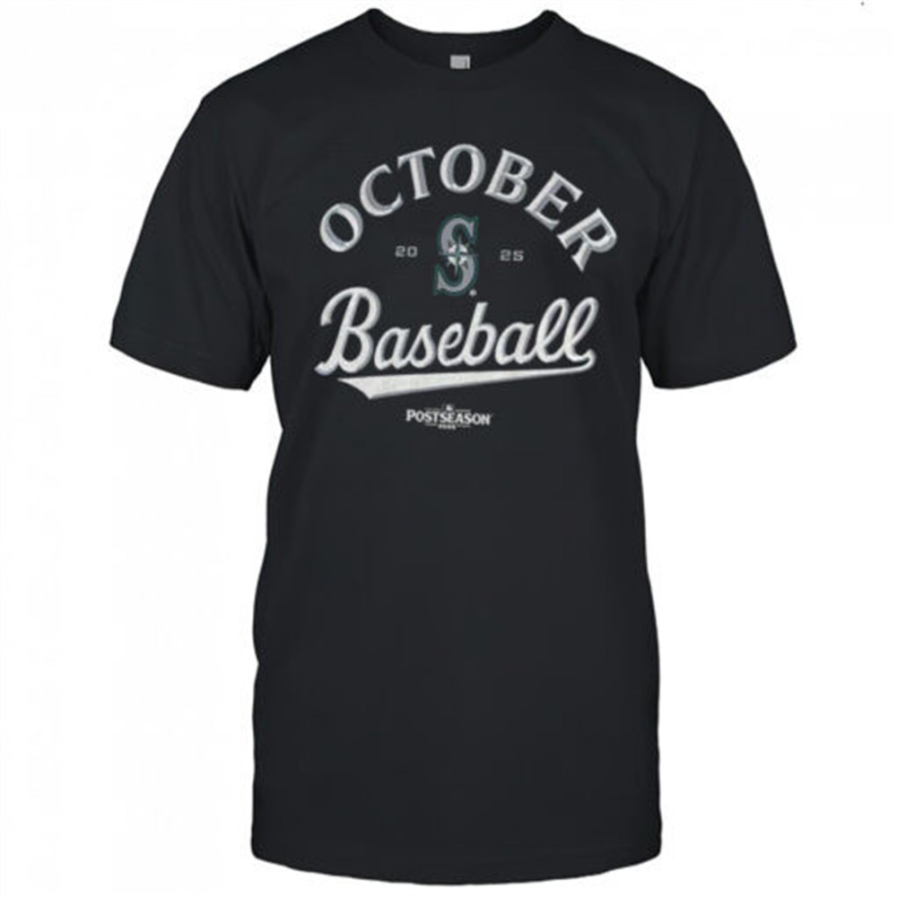 seattle-mariners-october-baseball-2025-mlb-postseason-logo-shirt-91ww8by9 Seattle Mariners October Baseball 2025 MLB Postseason logo shirt