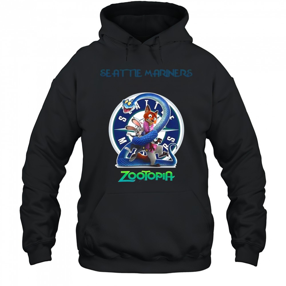 Seattle Mariners Zootopia 2 T-Shirt